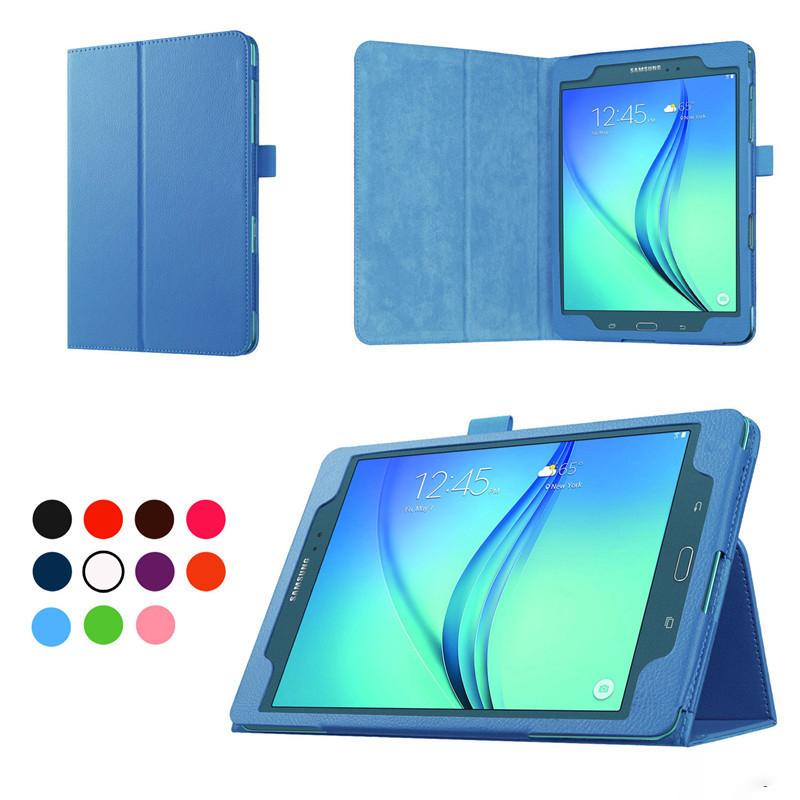 Flip Tablet For Samsung Galaxy Tab A T550 T555 SM-T550 9.7 PU Leather Stand Tablets Funda for Samsung Galaxy Tab a SM T550 Case