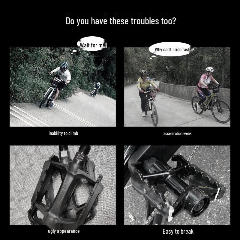 Lishi DU-B249 Mountain Bike Pedals
