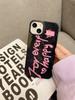 Simple and atmospheric English letters Phone Case For iPhone 14 13 12 11 Pro Max XR XS X 7 8 Plus Luxury Soft Back Cover Case