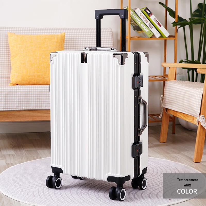 KANDEXS Aluminum Frame Spinner Luggage 20 inch