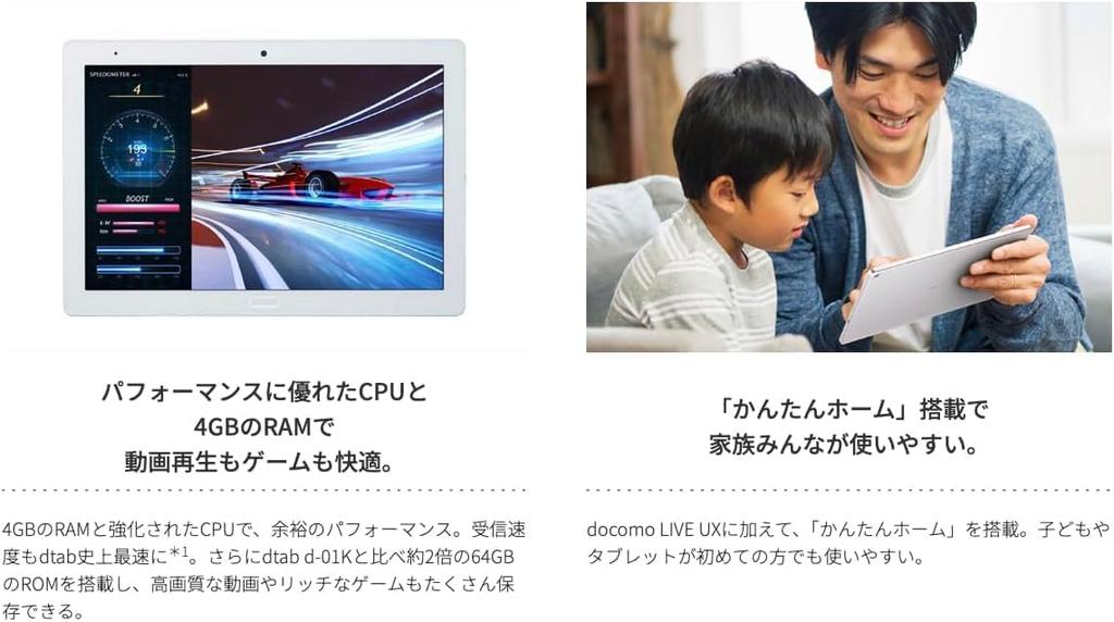 Sharp Dtab Screen Inches Screen 1920x1200 Android 10 Docomo Storage 64GB Memory 4GB Snapdragon Water Dust IP6X [Refurbished] d-41A Size 10.1