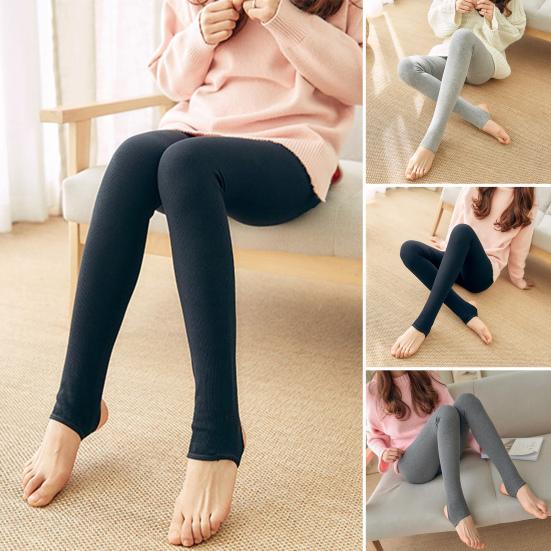 Women Leggings Elastic Tight Fit Slim Butt Lifting High Waist Design Bodycon Trousers Thickened Yoga Casual Wear