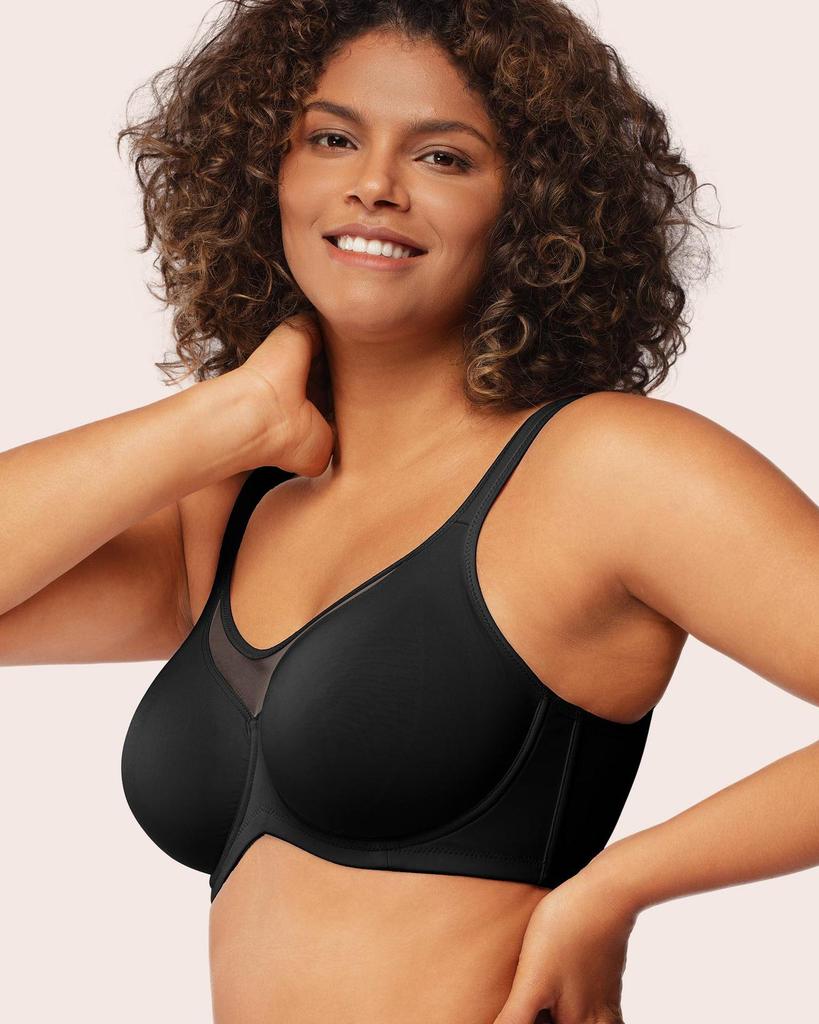 Underwire Unlined Plus Size T-Shirt Bra - Minimizes Large Busts