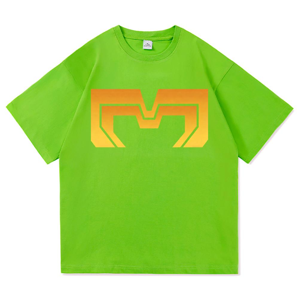 2025 New Game Mecha Man TShirt Robert Robertson Menwomen Clothing Harajuku High Quality Tops Cotton TShirts Male Tees Vintage