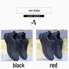Men's Black Waterproof Leather Casual Sports Shoes - Autumn/Winter, Non-Slip, Wear-Resistant, Perfect for Running and Work.