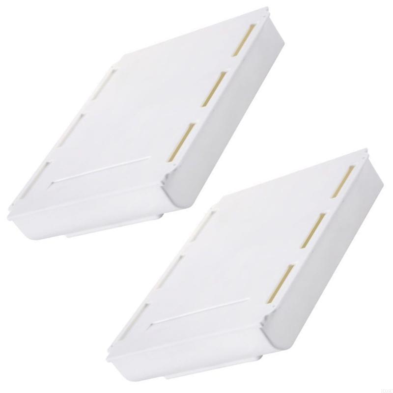 Compact Under Desk Organizers Using Strong Adhesive For Stationery Remote Controls And Accessories HX6C