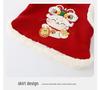 DUUDUU 2025 New Year Chinese Style Toddler Set - Winter Two-Piece Outfit for Baby Girl Visits