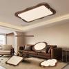 Vintage Solid Wood Eye Protection Ceiling Light for Living and Dining Rooms