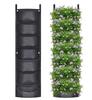 Vertical Hanging Garden Planter Flower Pot Pouch Layout Waterproof Wall Mount Hanging Flowerpot Bag Indoor Outdoor