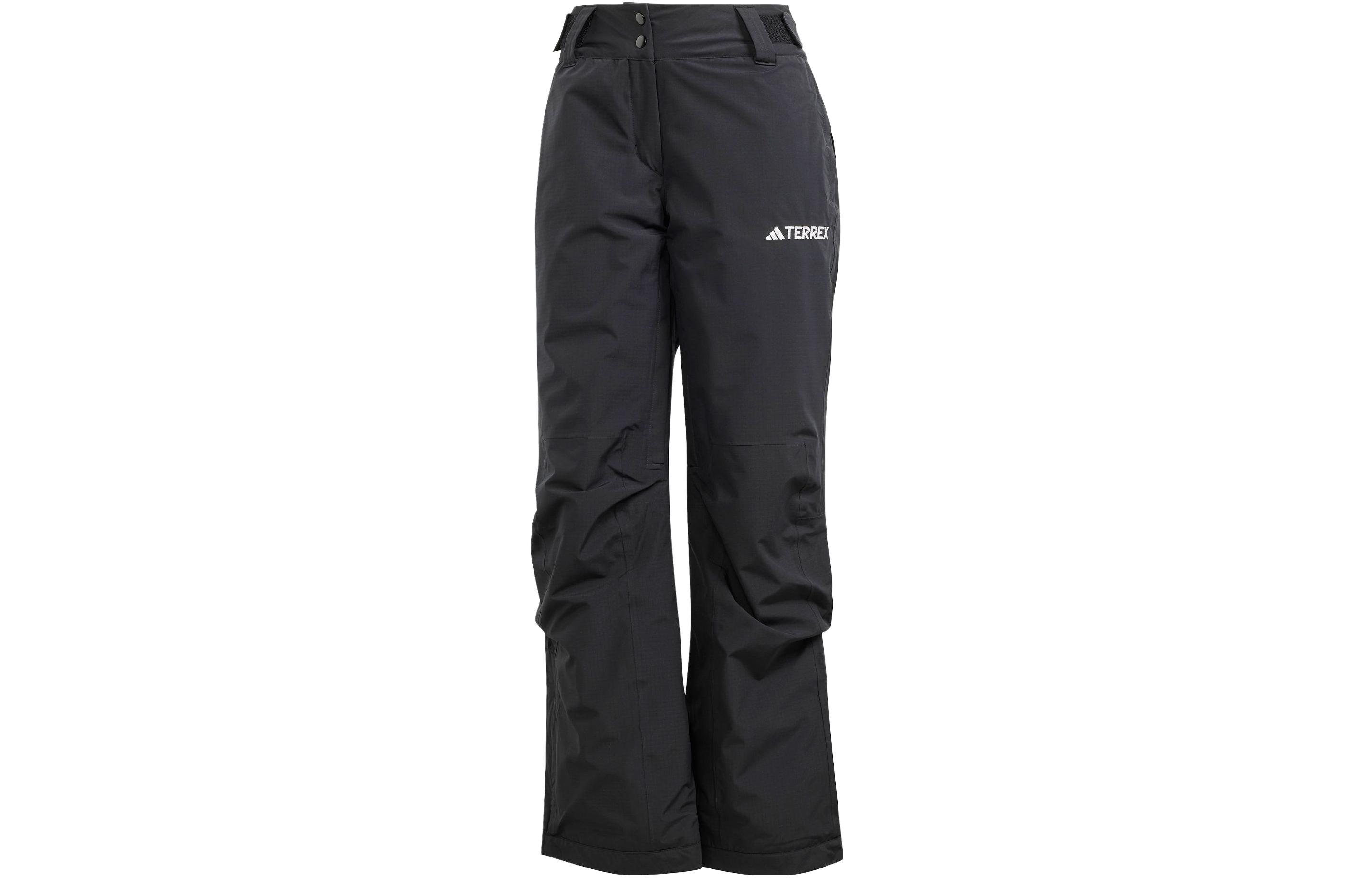 Adidas Ski Pants Women s Black Straight Fit IB1179 L