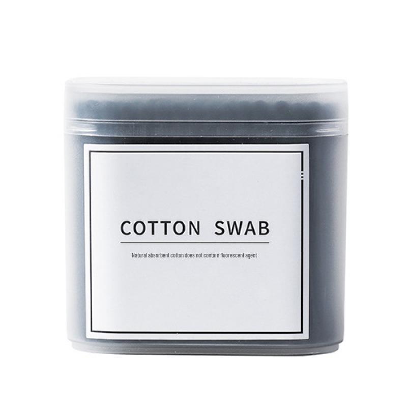 Double-Ended Cotton Swabs: Soft Round & Pointed Tips for Makeup and Ear Cleaning
