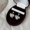 Fan-Shaped Ginkgo Leaf Tassel Pearl Earrings for Women - Fresh & Luxurious Winter Fashion 2025-2026.