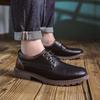 Retro Leather Shoes Men Oxfords Shoes Lace Up Luxury Brand Office Shoe Outdoor Handmade Formal Dress Men Casual Shoes