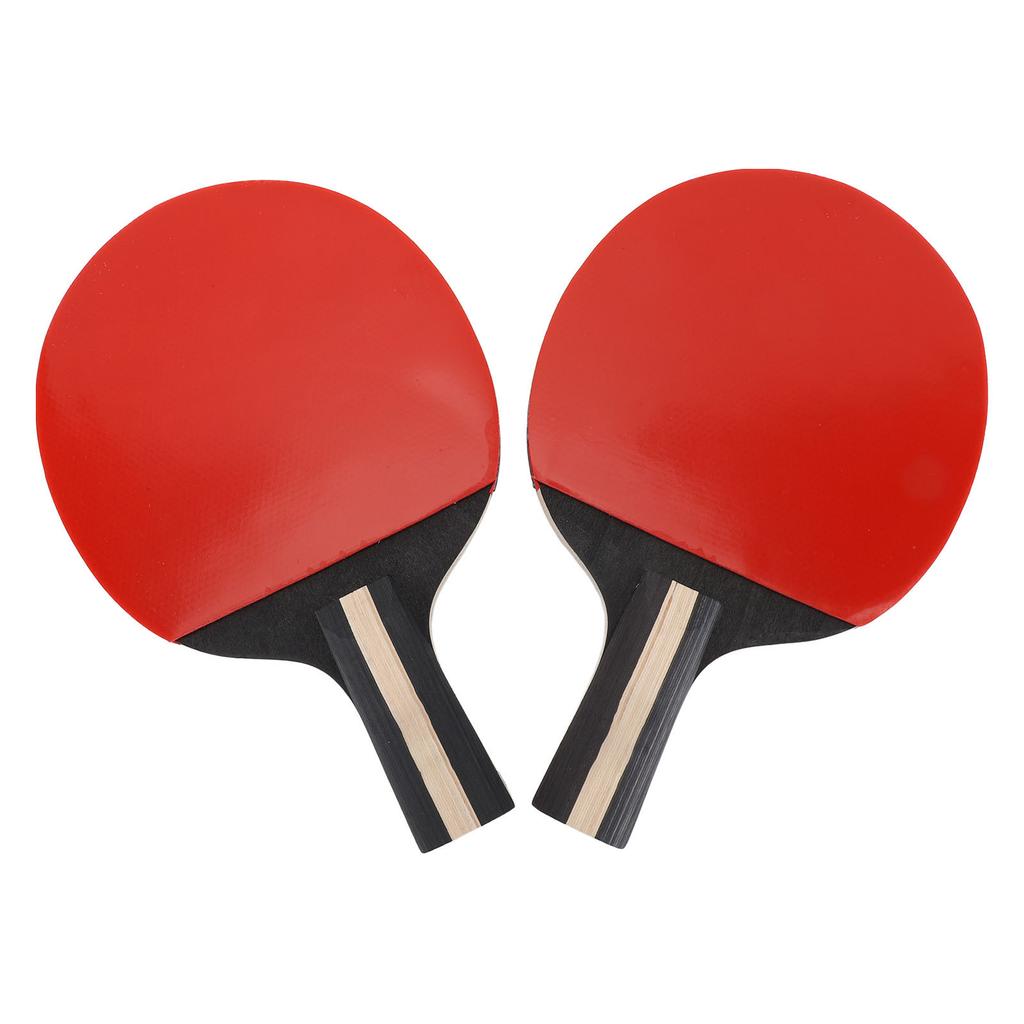 Tischtennisschläger-Set Professional 2 Tischtennisschläger 3 Bälle Penhold Tischtennisschläger-Set