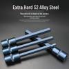 S2 Extended Hex Socket Bit & Screwdriver Set, 1/2 Electric Driver & Wrench