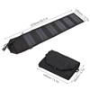 10.5 W Portable Solar Charger Foldable Solar Charger with USB Solar Panel Portable Solar Power with