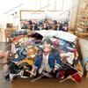 Anime The Legend Of Heroes Bedding Set Duvet Cover Bed Set Quilt Cover Pillowcase Comforter King Queen Size Boys Adult Bedding