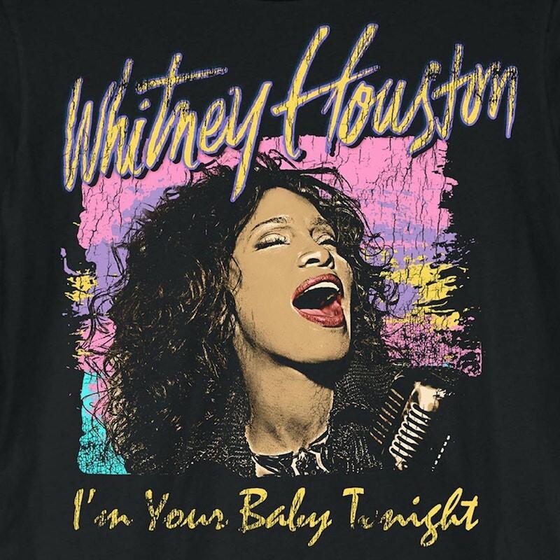 VTG I m Your Baby Tonight Whitney Houston T-Shirt ND342 Unisex T-Shirt S