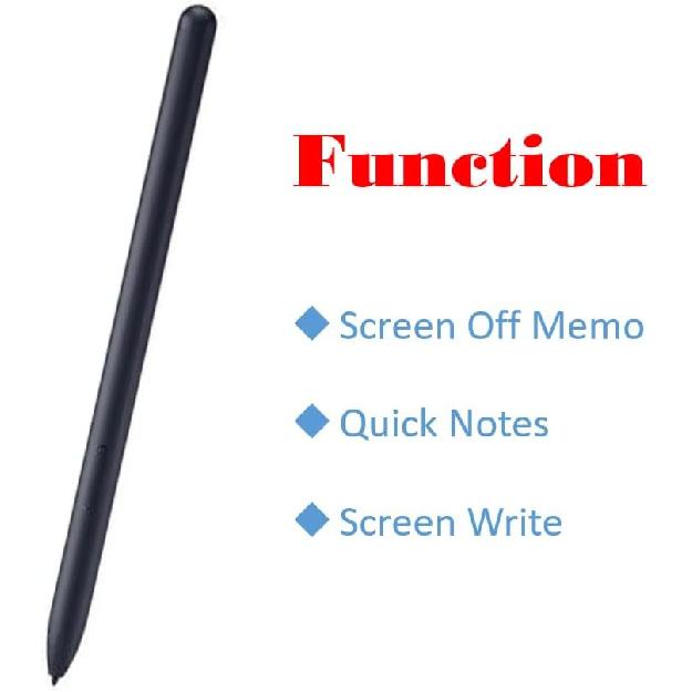 2Pcs Galaxy Tab S8 Stylus Pen Replacement for Samsung Galaxy Tab S8/S8+/S8 Ultra 5G All Verisons/Black, WithoutBluetooth
