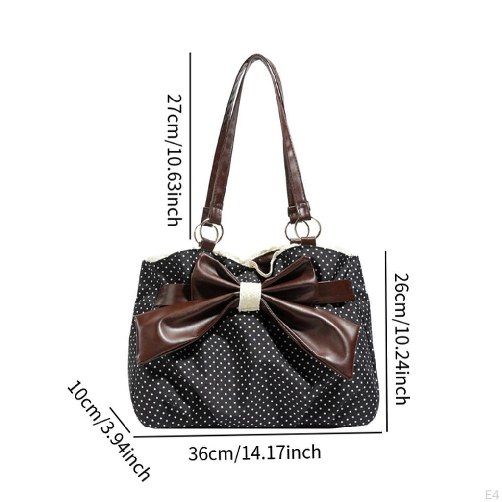 Dot Tote Bag for Work Shopping Travel Picnic