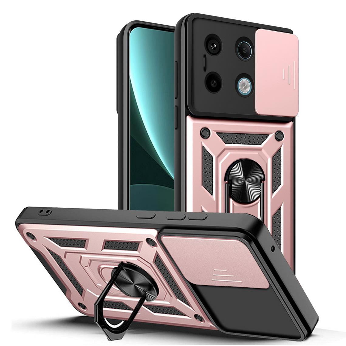 

Защитный чехол для камеры Xiaomi Redmi Note 13 Pro 12S 12 Pro + 11E 11 Pro 11S 11T 10 Pro 10S 9T 9 Pro 8, гибридный защитный чехол с кольцом For Redmi Note 11 4G розового золота