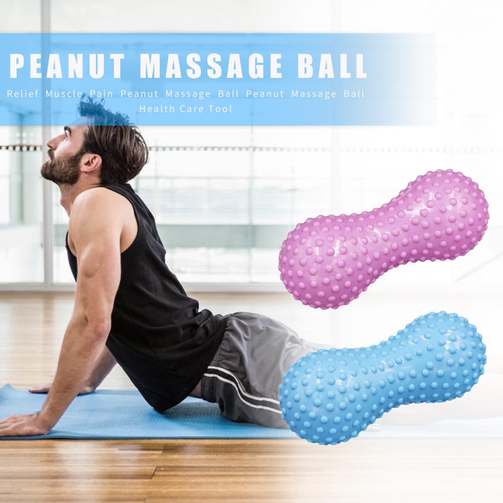 Fitness Peanut Massage Ball Yoga Therapy Stress Pain Relief Exercise Muscle Gym Fitness Peanut Massage Ball Yoga Therapy Stress Pain Relief Exercise Muscle Gym