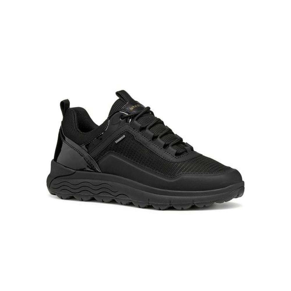 Geox Women S Waterproof Comfort SneakerS Black 8gx26c5f1S Sperica 4x4