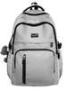 Nylon School Backpack For Teens With Design And Laptop Compartment