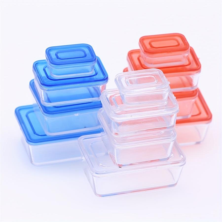 Miniature toy house plastic bento box model, pocket scene DIY small parts