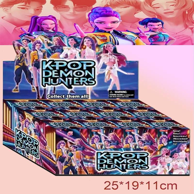 Cartoon Gaming Kpop Demon Hunters  Anime Figure Model Toy  Peripherals Desk Decoration Collection Figures Model Toy For Kid Gift