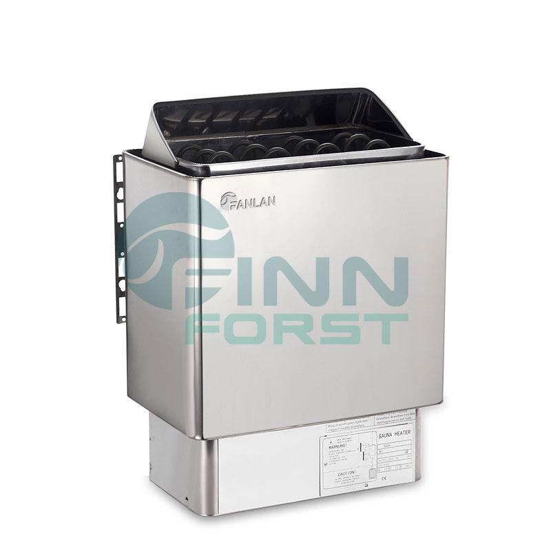 Stainless Steel Digital Sauna Heater with External Control, 220V/380V Dry Steam Model.