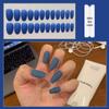 European & American Frosted Matte Press-On Ballet Nails
