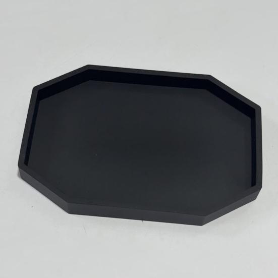 Küçük Silikon Banyo Tezgahı Tepsisi Tezgah Sabunluk Su Geçirmez Kaymaz Tasarım Tuvalet Deposu Masaüstü Düzenleyici Tepsi