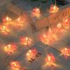 1M10LED LED Christmas String Lights Xmas Ornaments Battery Version Icicle String Lights Window Stars Light Party Decor