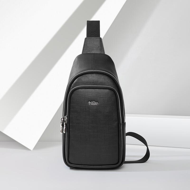 Goldlion Men s Fashion Leather Crossbody Bag