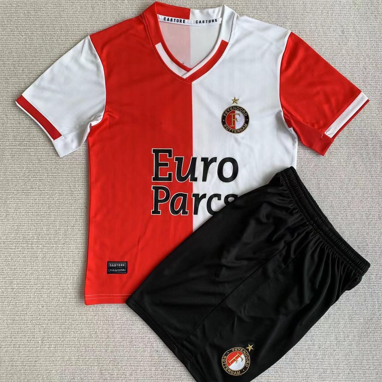 

Джерси футбольного клуба, детский костюм, детский трикотаж, трикотаж Фейеноорд, быстросохнущая одежда