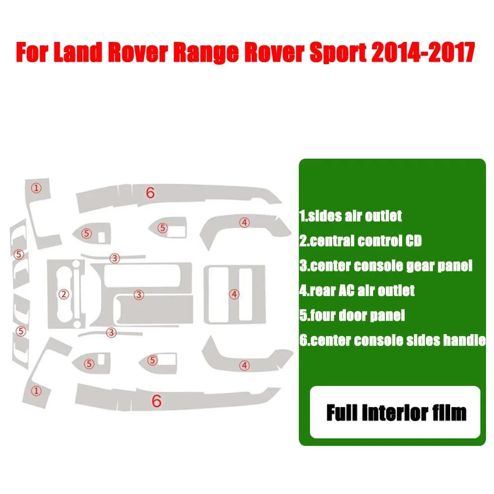For Land Rover Range Rover Vogue L405 RR Sport L494 Car Door Center Console Film Central AC Navigation Screen TPU Protector Film