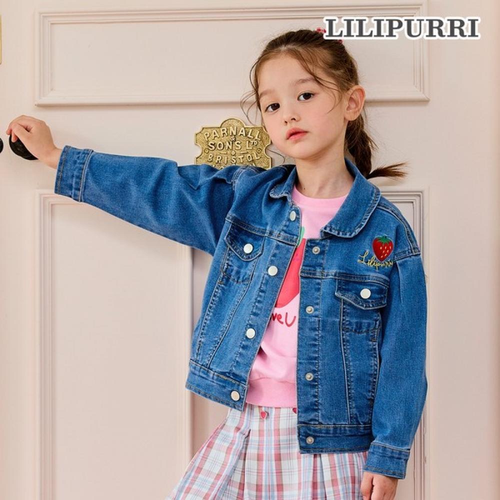 

Джинсовая куртка Lilypuri Cutie Span цвета индиго Indigo/140