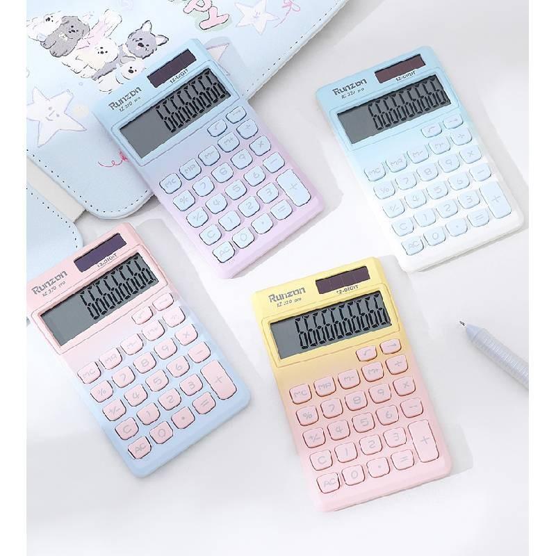 Stylish Mini Calculator For Students  Cute Portable Financial Office Calculator