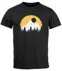 Men's T-Shirt Outdoor Print Natural Badge Logo Hiking Fashion Street Style-