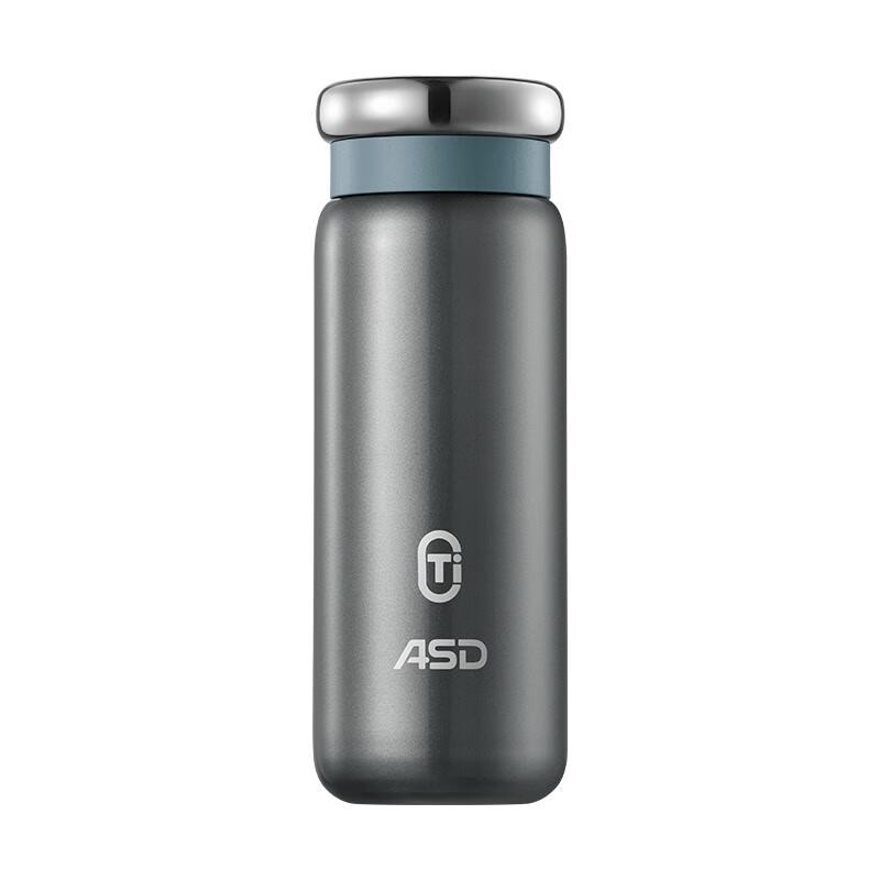 ASD Pure Titanium Vacuum Insulated Water Bottle