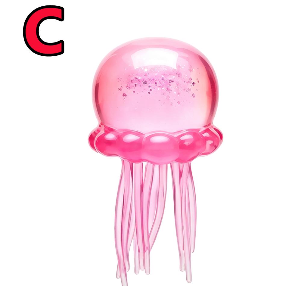 Popular  Jellyfish Octopus Soft Squeeze Fidget Toys Bead Filled Maltose Texture Soft Jelly-Like Stress Relief Squishy Toy
