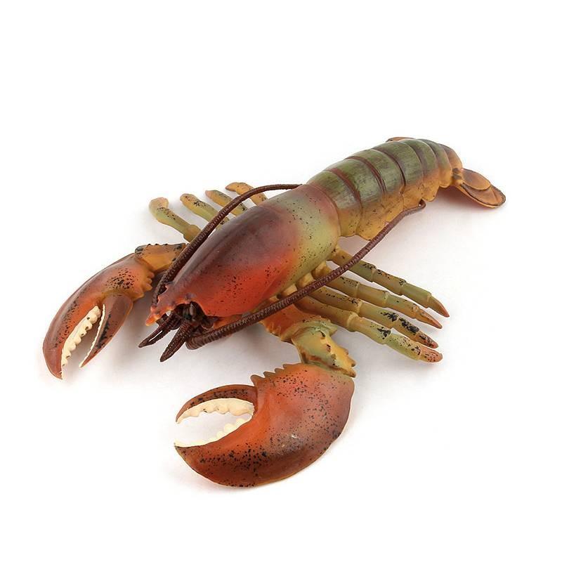 Ocean Animal Pvc Models With Authentic Lobster Designs For Marine Enthusiasts