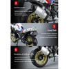 1/9 Scale BMW R1250 GS Adventure Alloy Diecast Metal Model Motorcycle Sound & Light Model Toy Gift with Boyfriend Children Present Kid