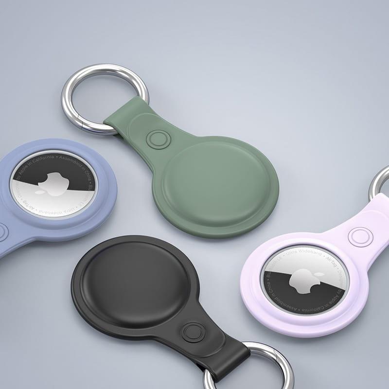 AirTag 2/1 Case, Dux Ducis, Slide, Keychain, 4 Pieces