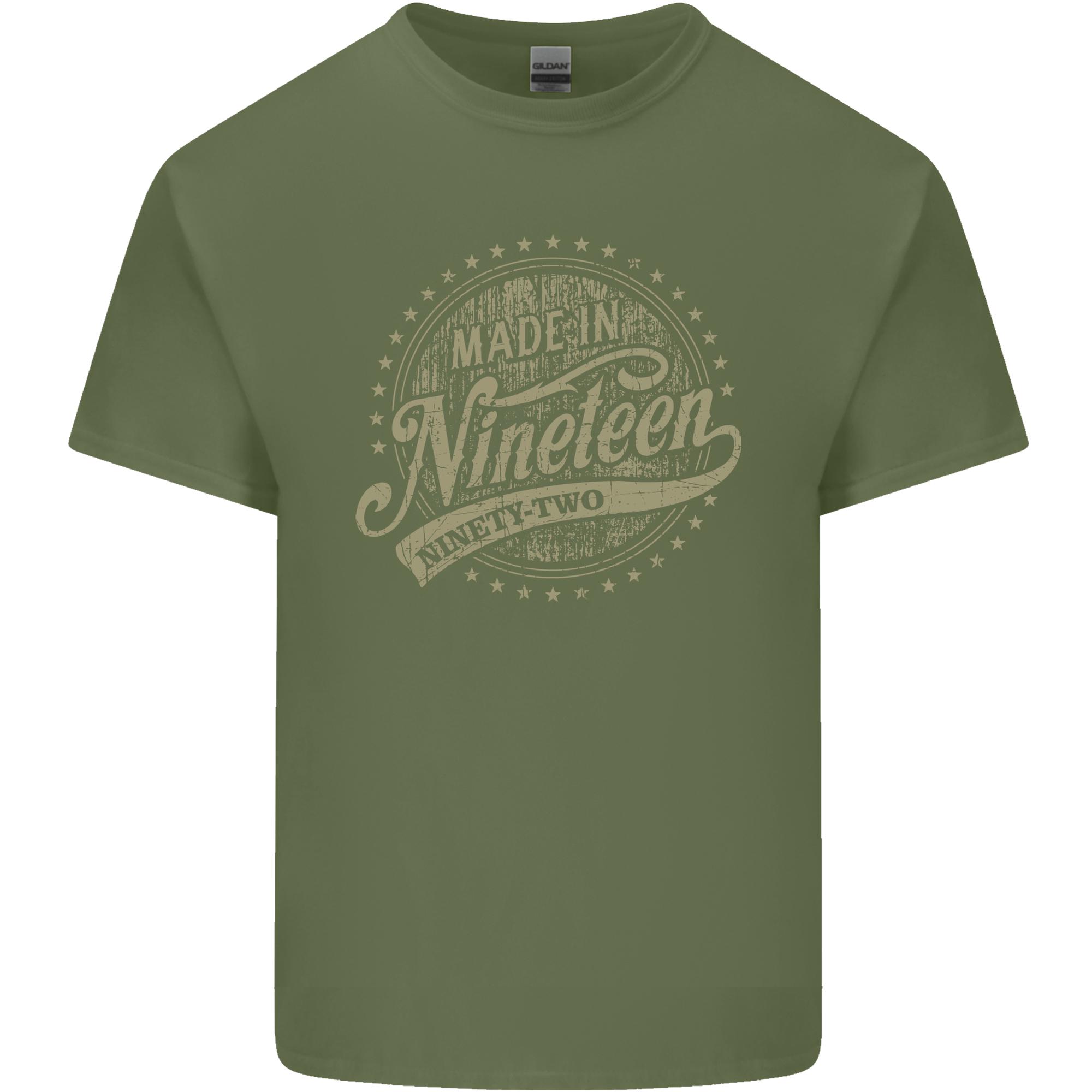Distressed 34th Birthday Made In 1992 Unisexs Light Cotton TShirt S