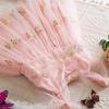 Princess Girl Summer Dress With Embroidered Flowers For Toddlers