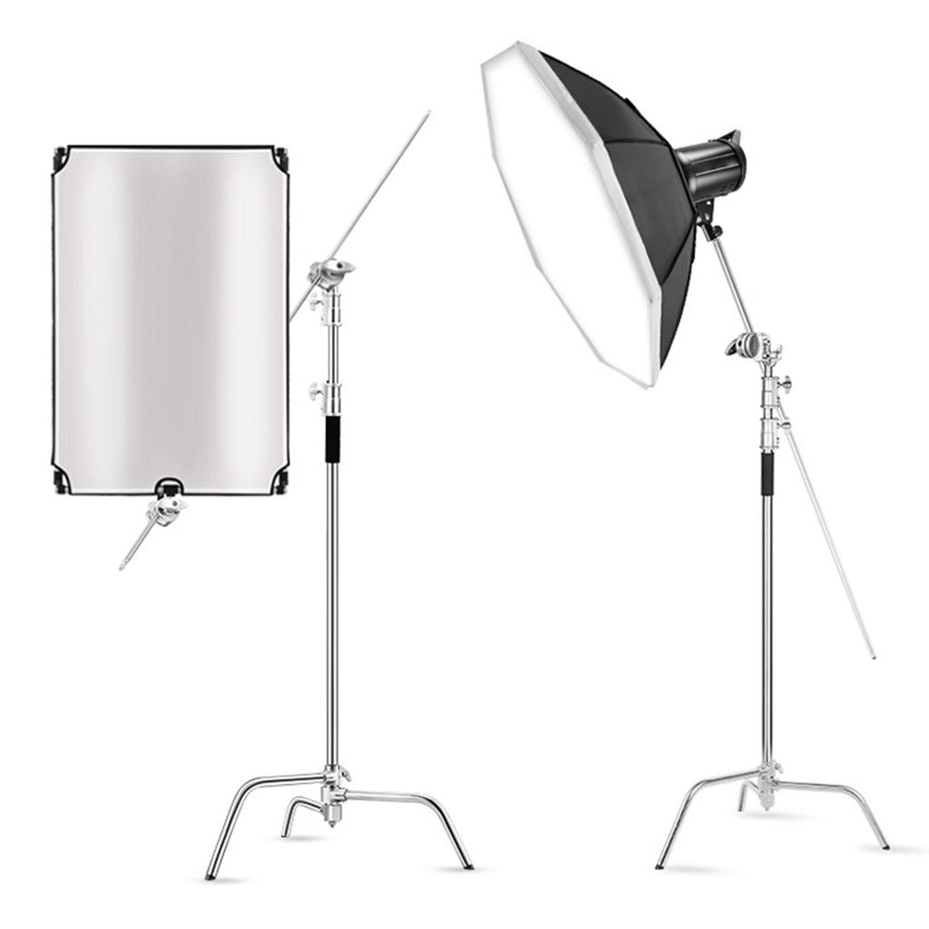 Grip Head for Light Stand Metal Grip Swivel Head Clamp for Flash Reflector Photographic Equipment Flag Board Extension Arm