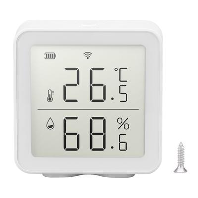 Temperature Humidity Sensor for Tuya Wireless WiFi Thermometer Meter Gauge with Notification Alert