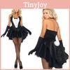 Womens Bunny Sexy Rabbit Costume Cosplay Tuxedo Halloween Outfit Dress Fancy